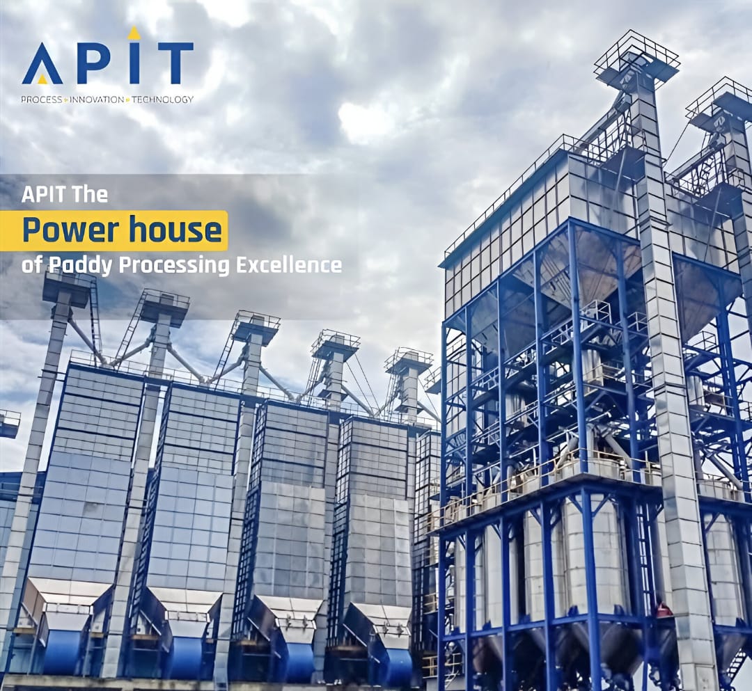 APIT Parboiling & Drying Solutions - APIT Rice Mill Machinery